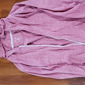 pink sweatshirt